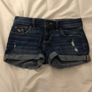 Abercrombie Kids Medium Wash Jean Shorts